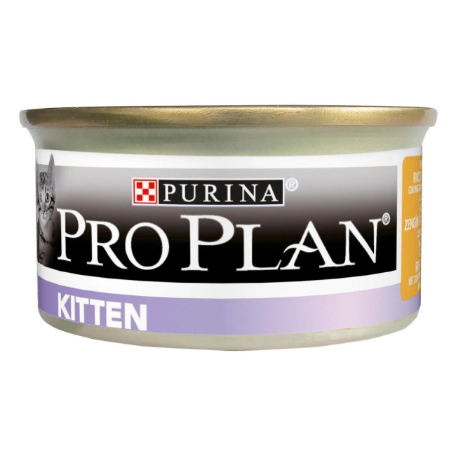 Purina Pro Plan Junior 24х85 г вологий корм з індичкою для кошенят у паштеті