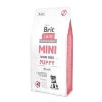 Brit Care Mini GF Puppy Lamb 2 кг сухой беззерновой корм для щенков миниатюрных пород с ягненком