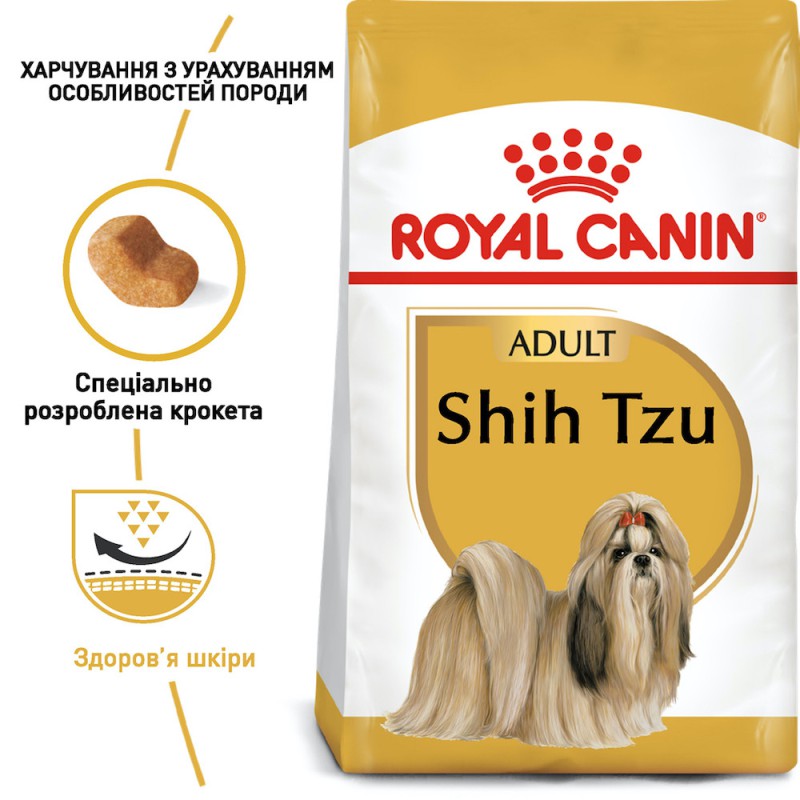 Royal Canin Shih Tzu 1.5 кг сухий корм для собак породи ши-тцу