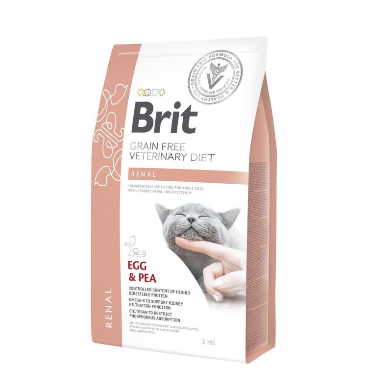 Brit Veterinary Diet Cat Renal 400 г сухий корм для кішок з нирковою недостатністю