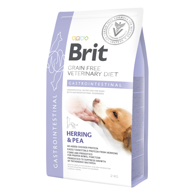 Brit Veterinary Diet Gastrointestinal Dog 2 кг сухий корм для собак при порушенні травлення