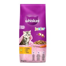 Whiskas Junior 14 кг сухий корм з куркою для кошенят