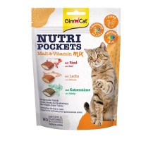 Лакомство для кошек GimCat Nutri Pockets Malt-Vitamin Mix 150 г