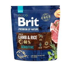 Brit Premium Sensitive Lamb 1 кг сухий корм для собак з чутливим травленням з ягнятком