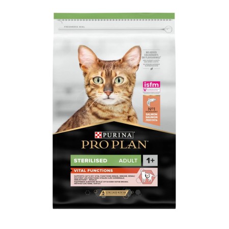 Purina Pro Plan Sterilised Vital Functions Salmon 14 кг сухий корм для кішок стерилізованих з лососем