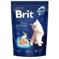 Brit Premium Kitten Chicken 300 г сухий корм для кошенят з куркою