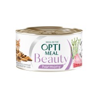 Optimeal Beauty Harmony с полосатым тунцом и морскими водорослями в желе 70г
