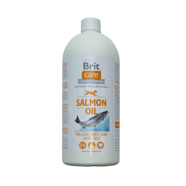 Масло лосося Brit Care 1л для собак всех пород