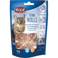Лакомство Trixie Premio Tuna Rolls для кошек с курицей и тунцом, 50 г