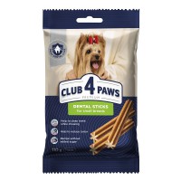 Клуб 4 Лапи Premium Dental Sticks жувальні палички для собак малих порід (чистка зубів) 110г