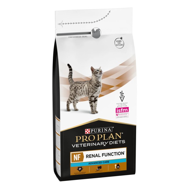 Purina Veterinary Diets NF Renal Function Feline 1.5 кг сухой корм для кошек при почечной недостаточности