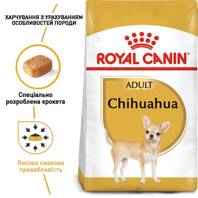 Royal Canin Chihuahua Adult 1.5 кг сухий корм для собак породи чихуахуа