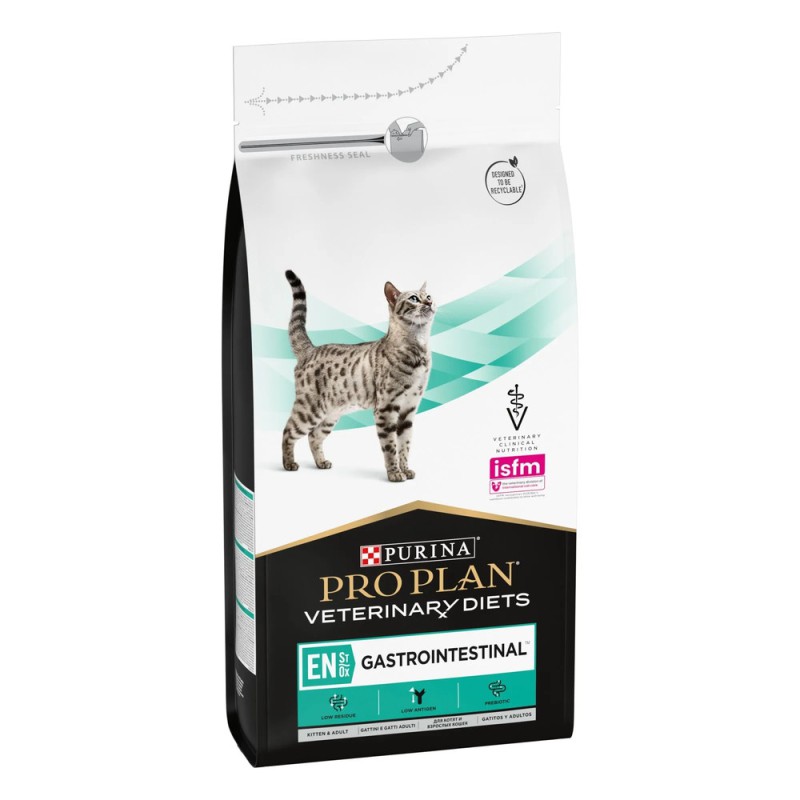 Purina Veterinary Diets EN Gastrointestinal Feline 1.5 кг сухий корм для котів у разі порушення травлення