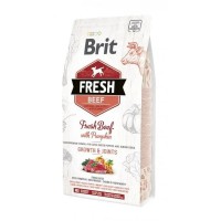 Brit Fresh Beef Pumpkin Puppy Large 12 кг сухой корм для щенков крупных пород с говядиной