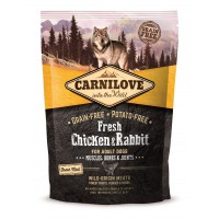 Carnilove Chicken Rabbit для собак с курицей и кроликом 1.5 кг