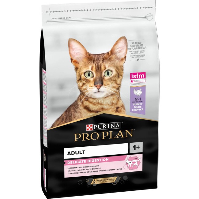 Purina Pro Plan Cat Adult Delicate Digestion Turkey для котів з індичкою 1.5 кг