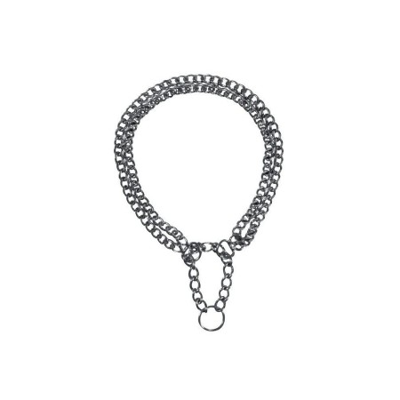 Ошейник Trixie Semi-Choke Chain для собак двухрядный хромированный, 55 см