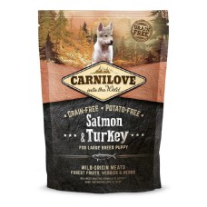 Carnilove Puppy Large Breed Salmon Turkey для цуценят великих порід з лососем 1.5 кг