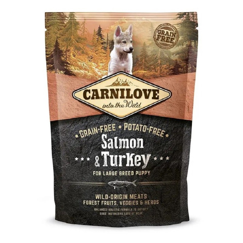 Carnilove Puppy Large Breed Salmon Turkey для цуценят великих порід з лососем 1.5 кг
