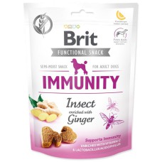 Ласощі Brit Care Functional Snack Immunity для собак для підтримки імунітету з комахами та імбиром 150 г