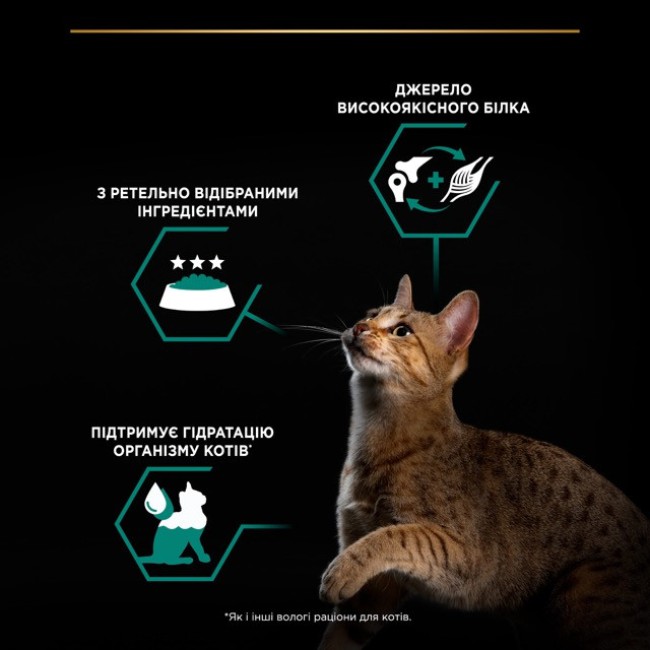 Purina Pro Plan Adult Maintenance шматочки в паштеті з куркою для дорослих кішок 24*85 г