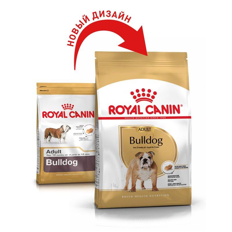 Royal Canin Bulldog Adult 12 кг сухий корм для собак породи Бульдог