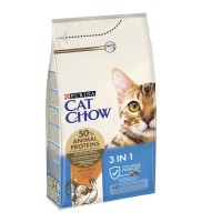 Cat Chow Special Care 3in1 15 кг сухий корм для котів з індичкою