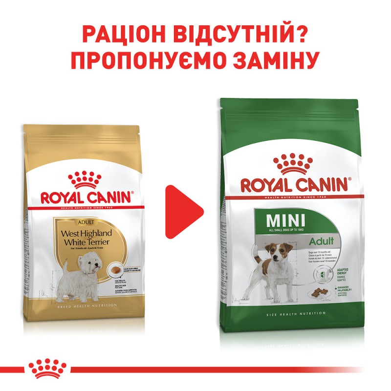 Royal Canin West Highland 3 кг сухий корм для собак породи Вест-Хайленд-Уайт-Тер'єр