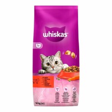 Whiskas сухий корм для кішок з яловичиною 14 кг