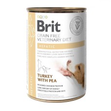 Brit Veterinary Diet Hepatic Cans 400 г вологий корм для собак з нирковою недостатністю