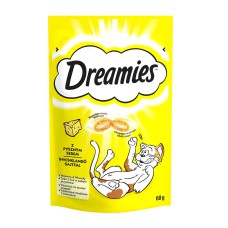 Ласощі для котів Dreamies подушечки з сиром 60 г
