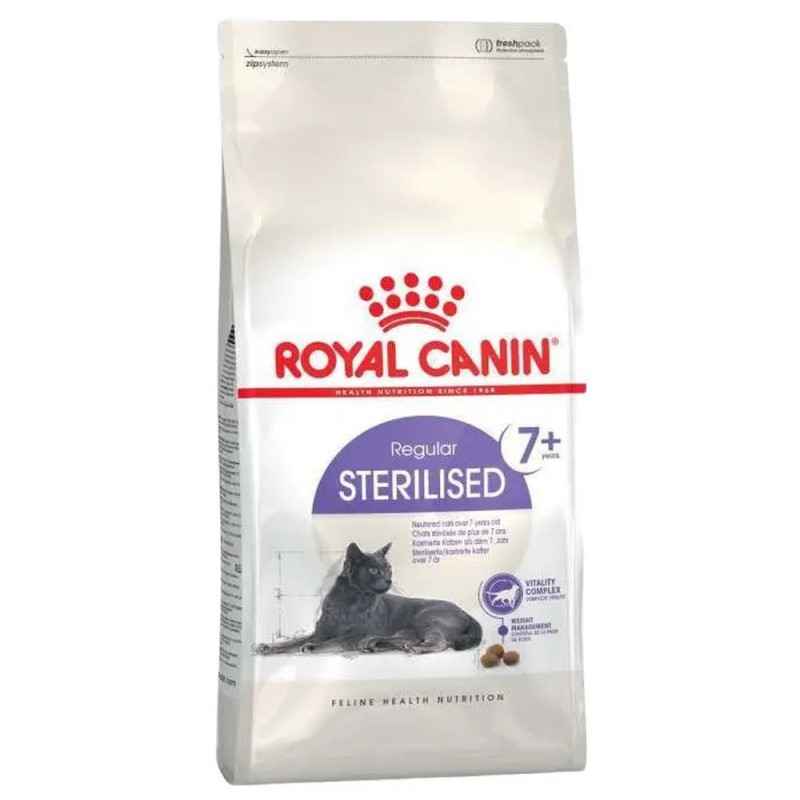 Royal Canin Sterilised-7+ 400 г сухий корм для стерилізованих кішок старше 7 років