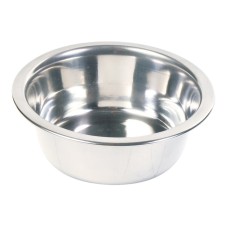 Миска Trixie Stainless Steel Bowl для собак, нержавеющая сталь, 0.45 л