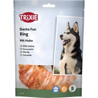 Лакомство Trixie Chewing Ring with Chicken для собак жевательное с курицей, 10 см