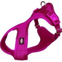 Шлейка Trixie Comfort Soft Touring Harness для собак нейлонова, 25-35 см фуксія (16248)