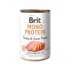 Brit Mono Protein Dog 400 г з індичкою та солодкою картоплею