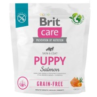 Brit Care Dog GF Puppy 1 кг сухой корм для щенков с лососем