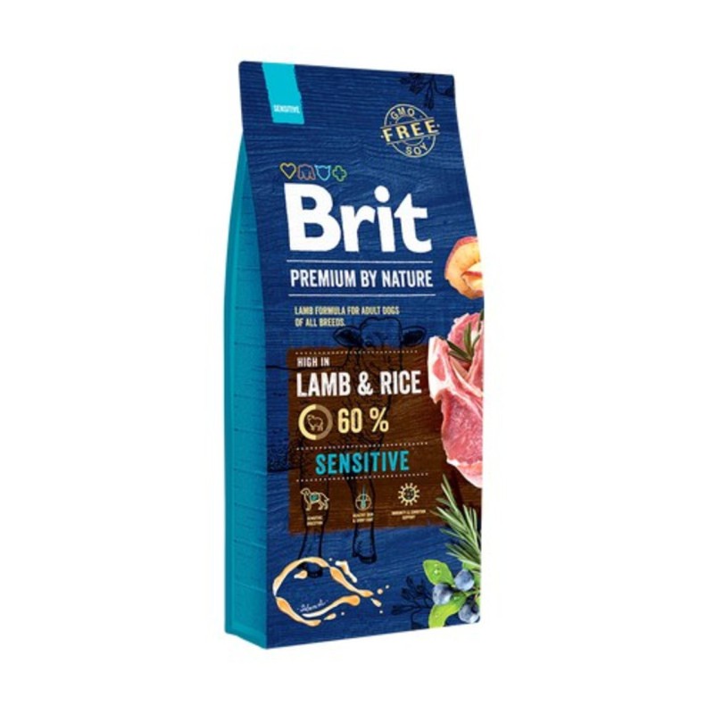 Brit Premium Sensitive Lamb 3 кг сухий корм для собак з чутливим травленням з ягнятком