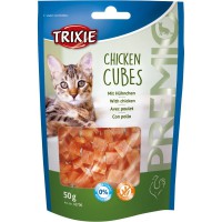 Лакомство Trixie Premio Chicken Cubes для кошек с курицей, 50 г