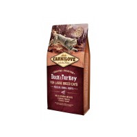 Carnilove Duck Turkey Large Breed для кошек крупных пород с уткой и индейкой 6 кг