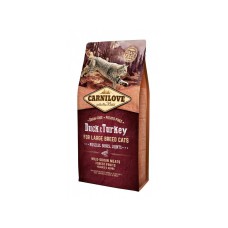 Carnilove Duck Turkey Large Breed для кішок великих порід з качкою та індичкою 6 кг