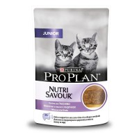 Purina Pro Plan Junior Nutrisavour паштет с индейкой для котят 26х85 г