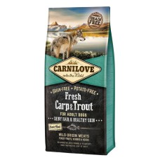 Carnilove Fresh Carp & Trout для дорослих собак усіх порід з коропом та фореллю 12 кг