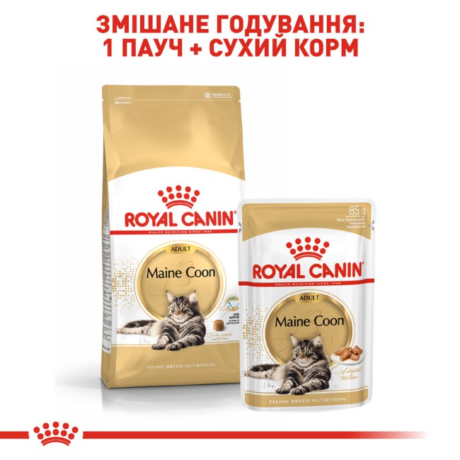 Royal Canin Maine Coon 4 кг сухий корм для котів породи Мейн-кун