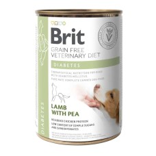 Brit Veterinary Diet Diabetes Cans 400 г вологий корм для собак із цукровим діабетом