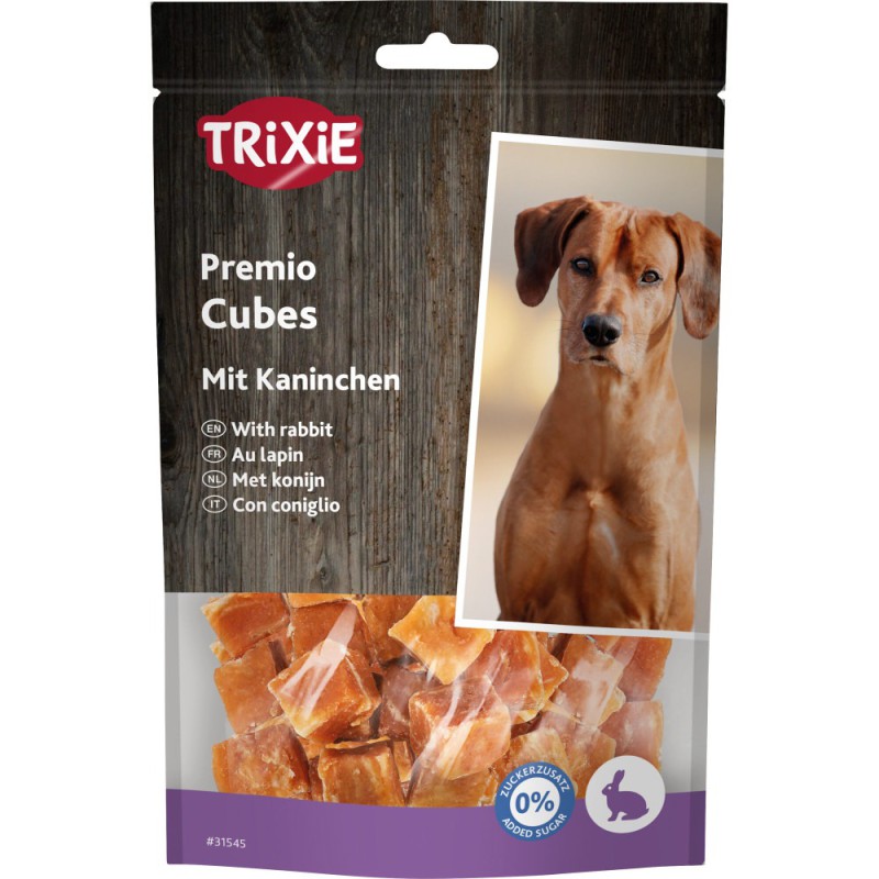 Ласощі для собак Trixie PREMIO Rabbit Cubes 100 г (кролик)