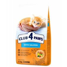 Клуб 4 Лапи Premium Kitten Salmon 5 кг сухий корм для кошенят з лососем