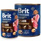 Brit Premium by Nature Lamb 400 г вологий корм з ягнятком та гречкою для собак