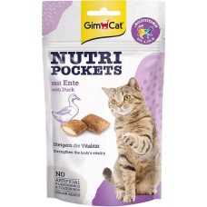 Ласощі для кішок GimCat Nutri Pockets Duck Multivitamin з качкою 60 г