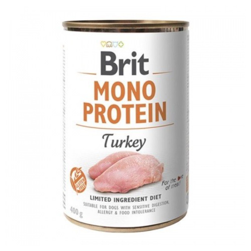 Brit Mono Protein Dog 400 г з індичкою